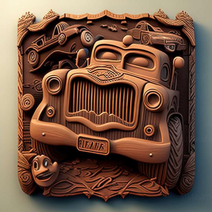 3D model Cars Mater National game (STL)